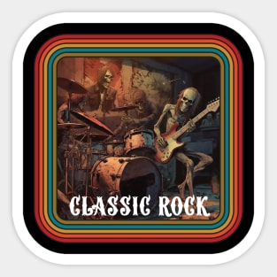 Classic Rock Sticker